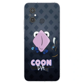Picasee silikónový prehľadný obal pre Xiaomi Redmi 12C - COONDA holátko - tmavá