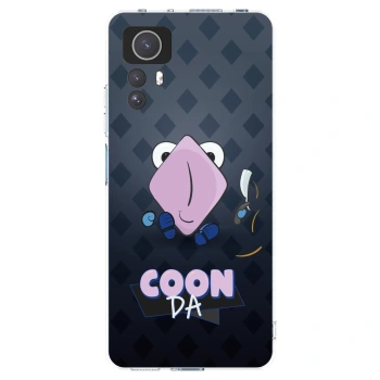 Picasee silikónový prehľadný obal pre Xiaomi Redmi Note 12S - COONDA holátko - tmavá