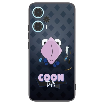 Picasee silikónový čierny obal pre Xiaomi Poco F5 - COONDA holátko - tmavá
