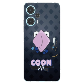 Picasee silikónový prehľadný obal pre Xiaomi Poco F5 - COONDA holátko - tmavá