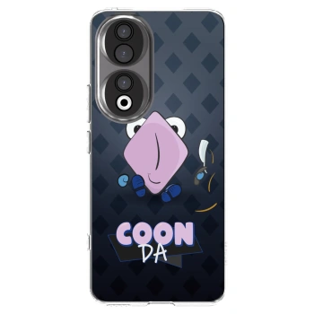 Picasee silikónový prehľadný obal pre Honor 90 5G - COONDA holátko - tmavá