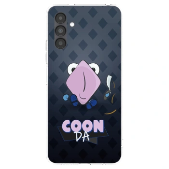 Picasee silikónový prehľadný obal pre Samsung Galaxy A04s A047F - COONDA holátko - tmavá