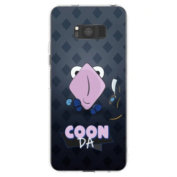 Picasee silikónový prehľadný obal pre Samsung Galaxy S8 G950F - COONDA holátko - tmavá