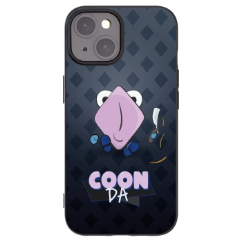 Picasee silikónový čierny obal pre Apple iPhone 15 - COONDA holátko - tmavá