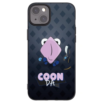 Picasee silikónový čierny obal pre Apple iPhone 15 Plus - COONDA holátko - tmavá