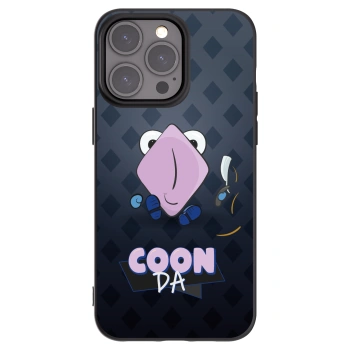 Picasee silikónový čierny obal pre Apple iPhone 15 Pro Max - COONDA holátko - tmavá