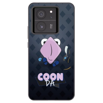 Picasee silikónový čierny obal pre Xiaomi 13T Pro - COONDA holátko - tmavá