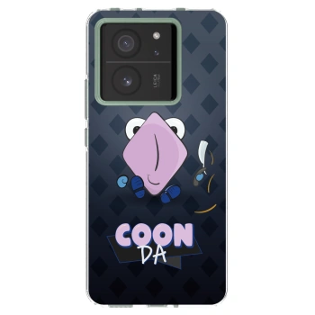 Picasee silikónový prehľadný obal pre Xiaomi 13T Pro - COONDA holátko - tmavá