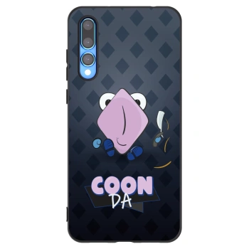 Picasee silikónový čierny obal pre Huawei P20 Pro - COONDA holátko - tmavá
