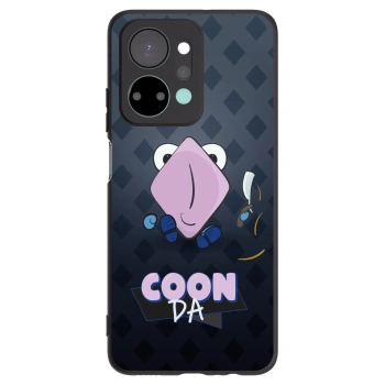 Picasee silikónový čierny obal pre Honor X7a - COONDA holátko - tmavá