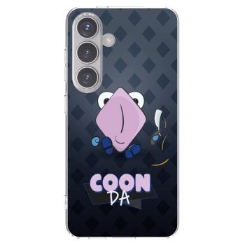 Picasee silikónový prehľadný obal pre Samsung Galaxy S24 S921B 5G - COONDA holátko - tmavá