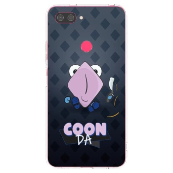 Picasee silikónový prehľadný obal pre Xiaomi Mi 8 Lite - COONDA holátko - tmavá