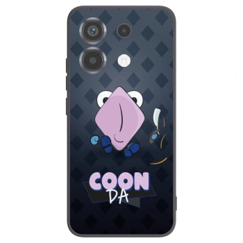 Picasee silikónový čierny obal pre Xiaomi Poco X6 - COONDA holátko - tmavá