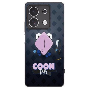 Picasee silikónový čierny obal pre Xiaomi Redmi Note 13 4G - COONDA holátko - tmavá
