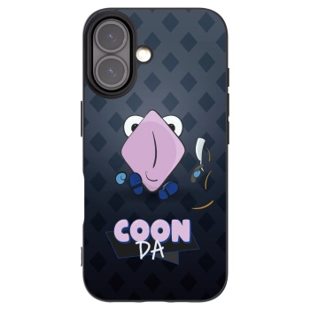 Picasee silikónový čierny obal pre Apple iPhone 16 - COONDA holátko - tmavá