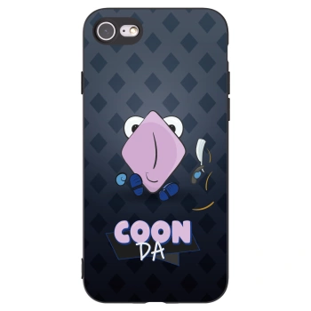 Picasee silikónový čierny obal pre Apple iPhone 8 - COONDA holátko - tmavá