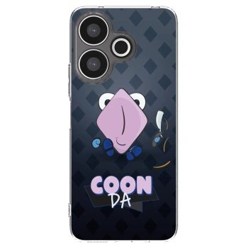 Picasee silikónový prehľadný obal pre Xiaomi Redmi 13 4G - COONDA holátko - tmavá