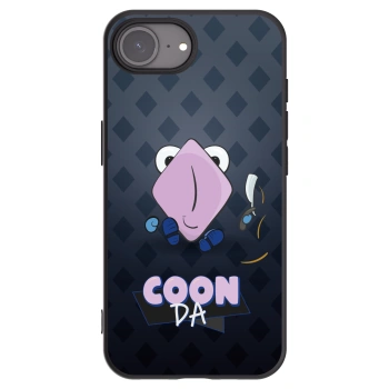 Picasee silikónový čierny obal pre Apple iPhone 16e - COONDA holátko - tmavá