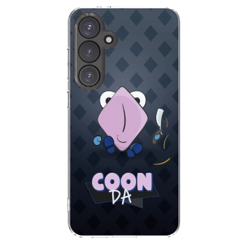 Picasee silikónový prehľadný obal pre Samsung Galaxy S24 FE S721B - COONDA holátko - tmavá