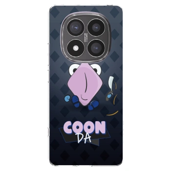 Picasee silikónový prehľadný obal pre Xiaomi Redmi Note 14 Pro+ 5G - COONDA holátko - tmavá