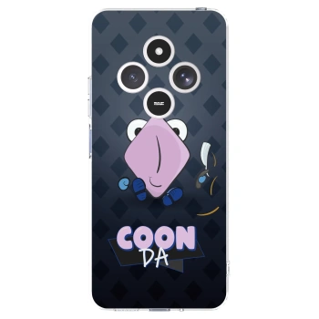 Picasee silikónový prehľadný obal pre Xiaomi Redmi 14C - COONDA holátko - tmavá