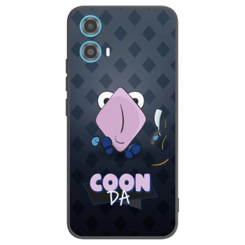 Picasee silikónový čierny obal pre Motorola Moto G34 5G - COONDA holátko - tmavá