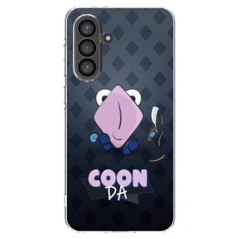 Picasee silikónový prehľadný obal pre Samsung Galaxy A36 5G - COONDA holátko - tmavá