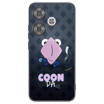Picasee silikónový čierny obal pre Xiaomi Poco F6 - COONDA holátko - tmavá
