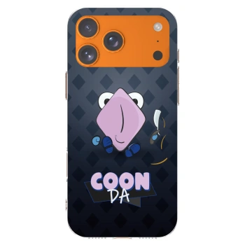 Picasee silikónový prehľadný obal pre Apple iPhone 17 Pro Max - COONDA holátko - tmavá