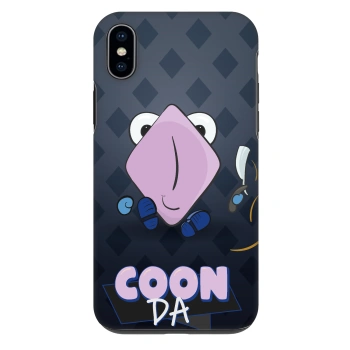 Obal pre Apple iPhone XS Max - COONDA holátko - tmavá