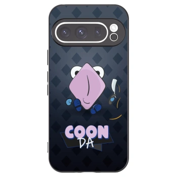 Picasee silikónový čierny obal pre Google Pixel 9 Pro XL - COONDA holátko - tmavá