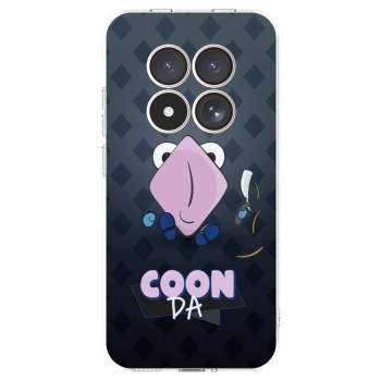 Picasee silikónový prehľadný obal pre Xiaomi Redmi Note 15 Pro 4G - COONDA holátko - tmavá