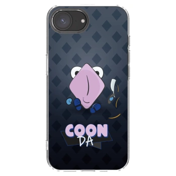 Picasee silikónový prehľadný obal pre Apple iPhone 17e - COONDA holátko - tmavá