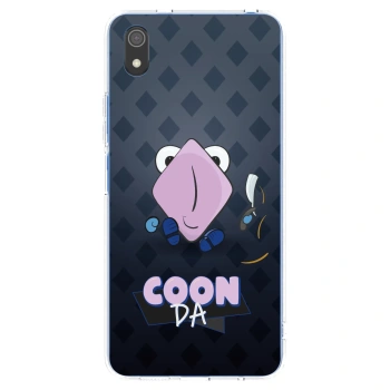 Picasee silikónový prehľadný obal pre Xiaomi Redmi 7A - COONDA holátko - tmavá