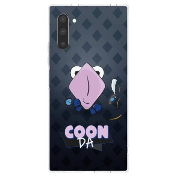 Picasee silikónový prehľadný obal pre Samsung Galaxy Note 10 N970F - COONDA holátko - tmavá
