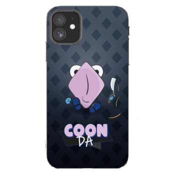 Picasee silikónový prehľadný obal pre Apple iPhone 11 - COONDA holátko - tmavá