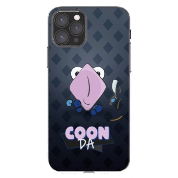 Picasee silikónový prehľadný obal pre Apple iPhone 11 Pro - COONDA holátko - tmavá