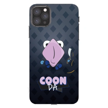 Picasee silikónový prehľadný obal pre Apple iPhone 11 Pro Max - COONDA holátko - tmavá