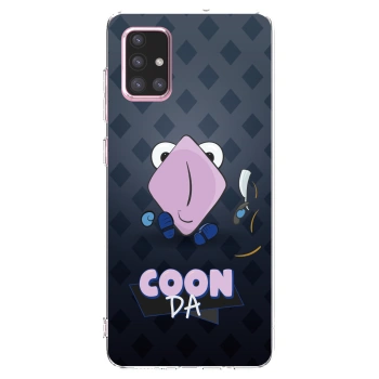 Picasee silikónový prehľadný obal pre Samsung Galaxy A71 A715F - COONDA holátko - tmavá