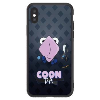 Picasee ULTIMATE CASE pro Apple iPhone X/XS - COONDA holátko - tmavá