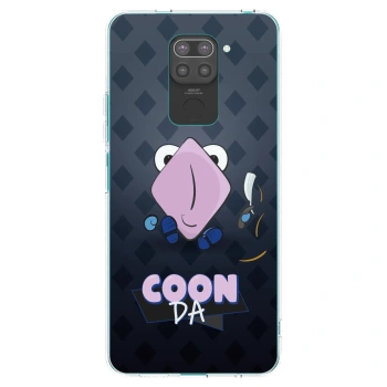 Picasee silikónový čierny obal pre Xiaomi Redmi Note 9 - COONDA holátko - tmavá