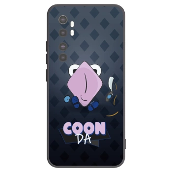 Picasee silikónový čierny obal pre Xiaomi Mi Note 10 Lite - COONDA holátko - tmavá
