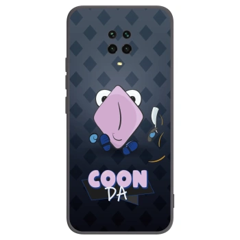 Picasee silikónový čierny obal pre Xiaomi Redmi Note 9S - COONDA holátko - tmavá