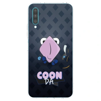 Picasee silikónový prehľadný obal pre Samsung Galaxy A30s A307F - COONDA holátko - tmavá