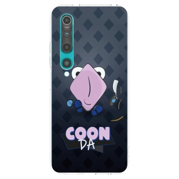 Picasee silikónový prehľadný obal pre Xiaomi Mi 10 - COONDA holátko - tmavá