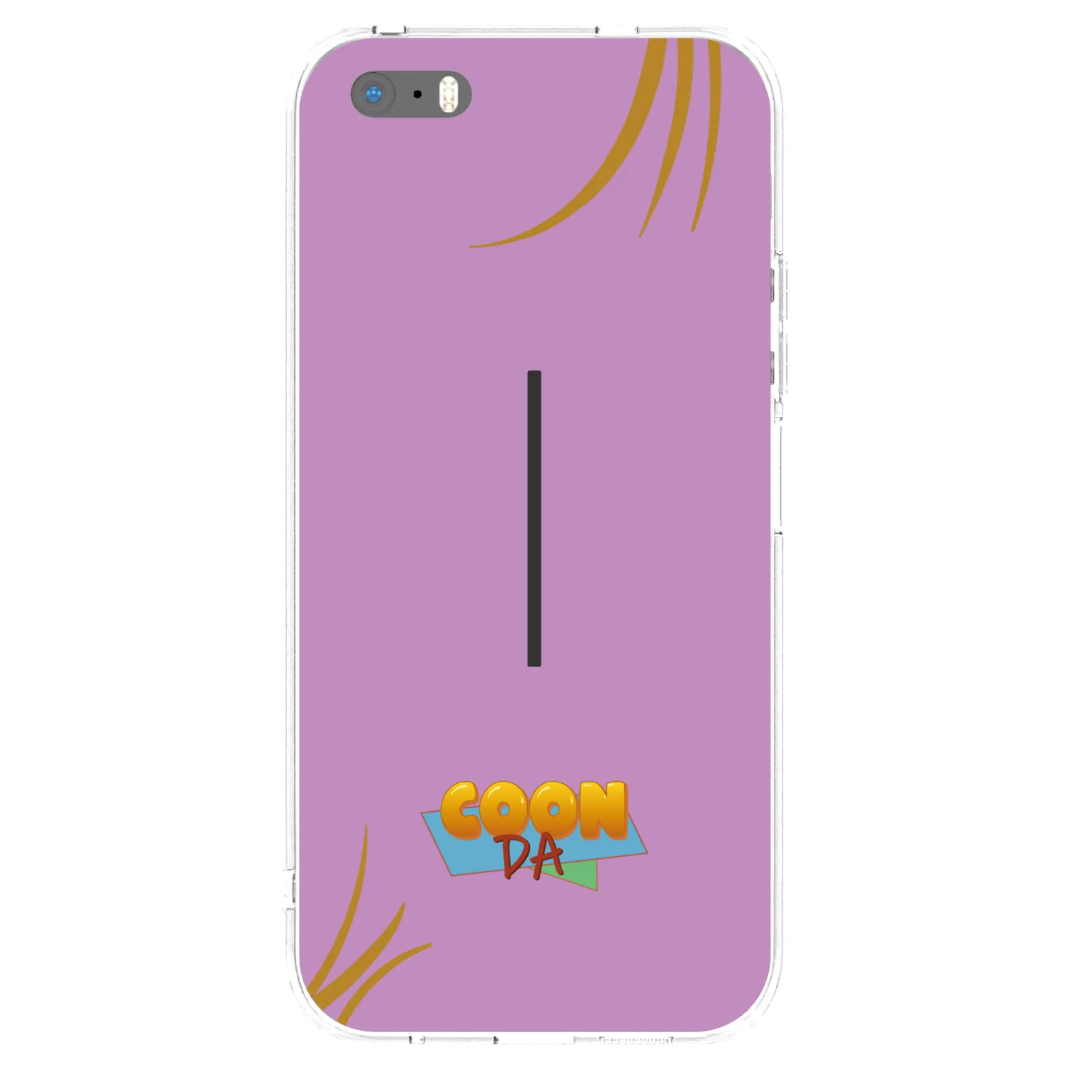 Picasee silikónový prehľadný obal pre Apple iPhone 5/5S/SE - COONDA růžovka