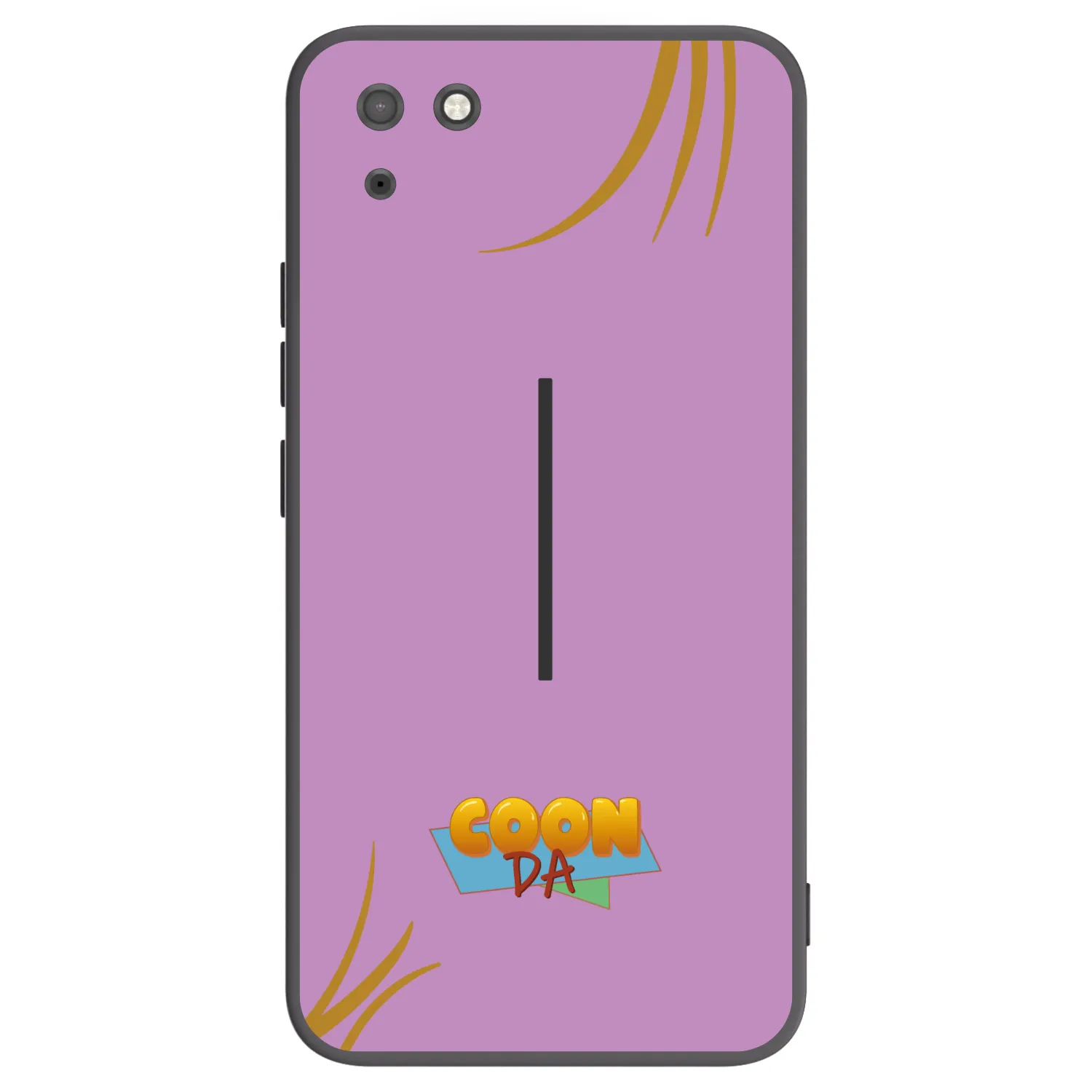 Picasee silikónový čierny obal pre Huawei Y5P - COONDA růžovka