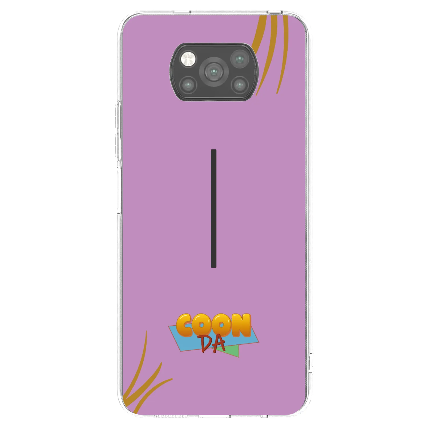 Picasee silikónový čierny obal pre Xiaomi Poco X3 - COONDA růžovka