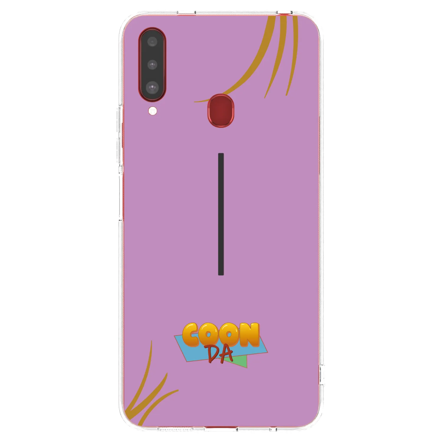 Picasee silikónový prehľadný obal pre Samsung Galaxy A20s - COONDA růžovka
