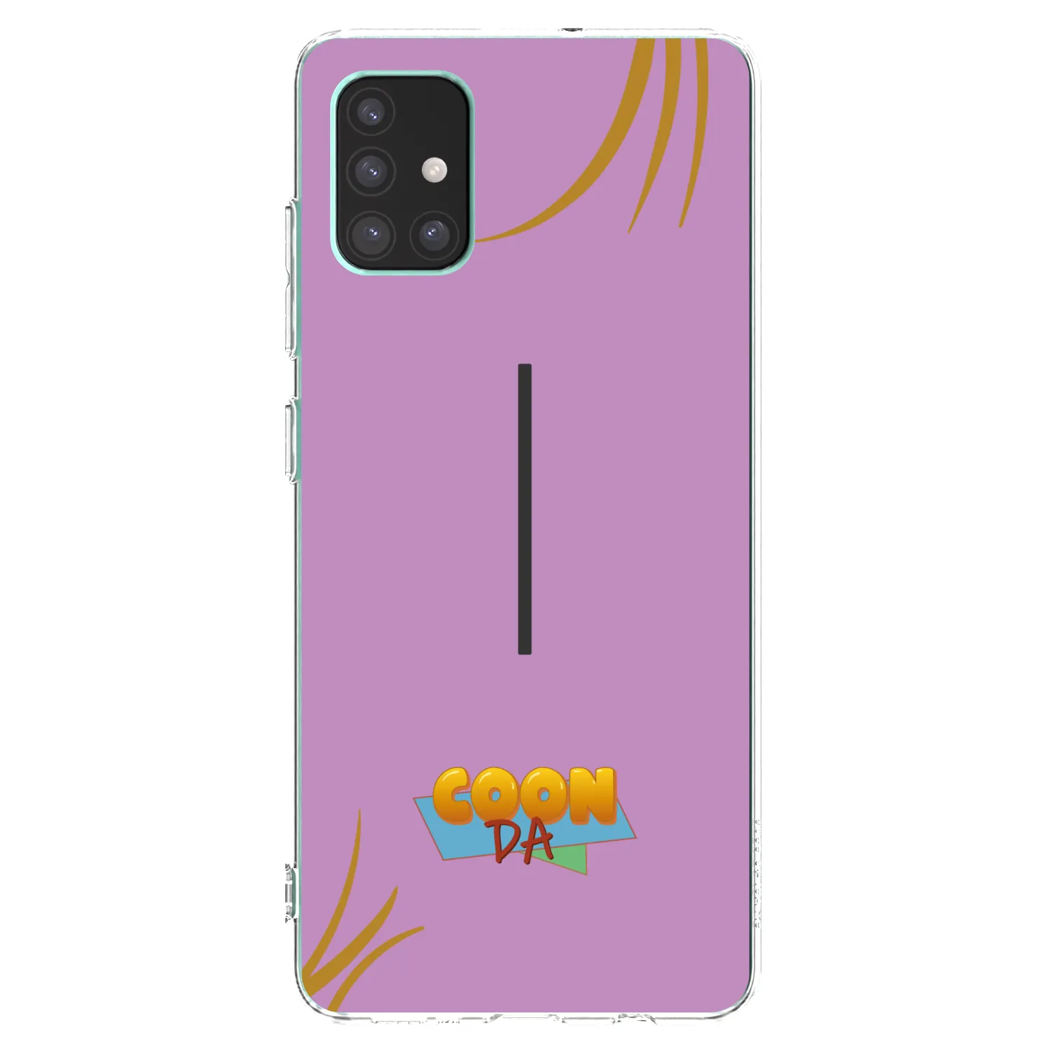 Picasee silikónový prehľadný obal pre Samsung Galaxy M51 M515F - COONDA růžovka